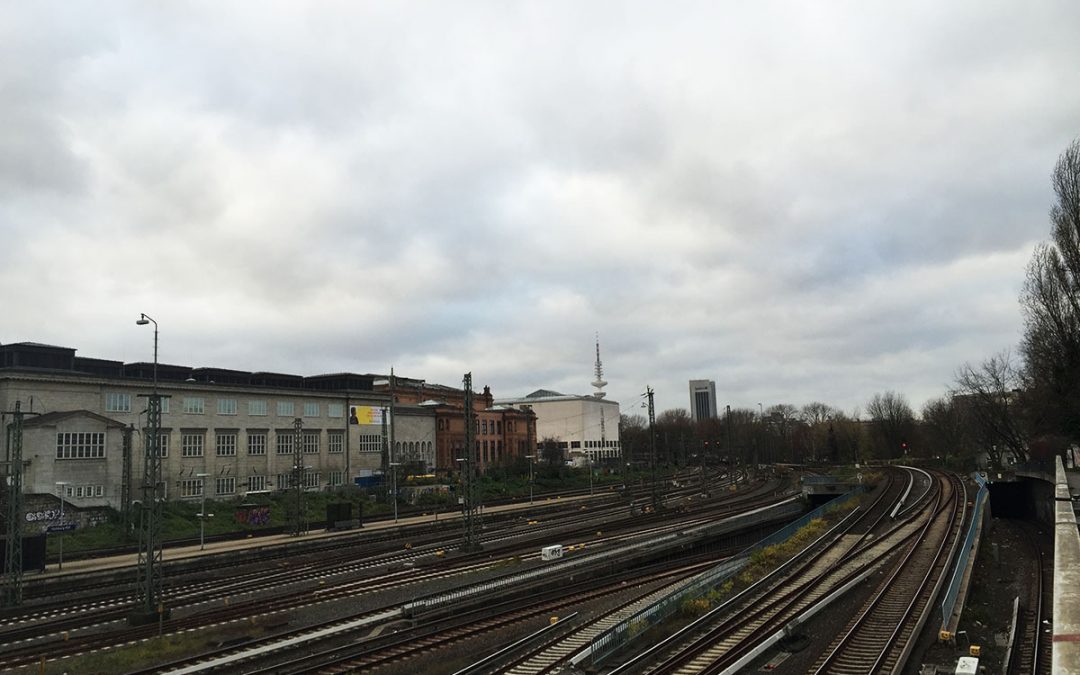 Hamburg heute grau in grau…