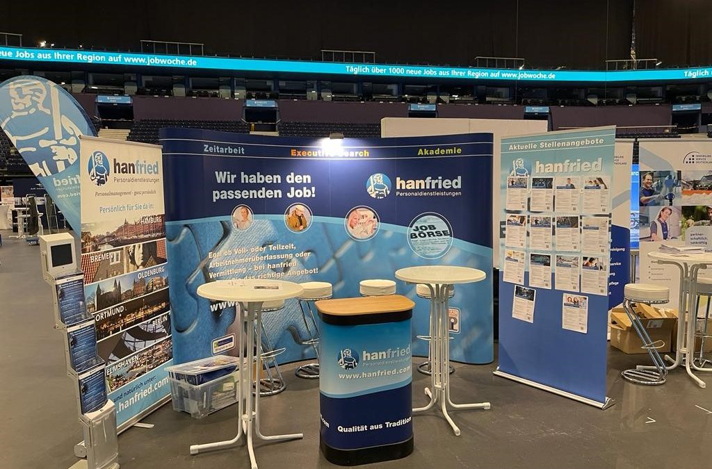 Hanfried auf der Jobwoche Jobmesse in Hamburg