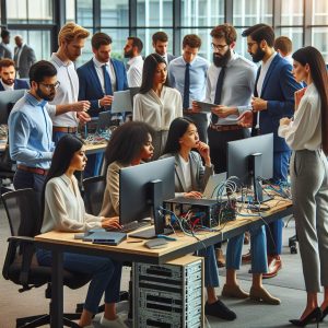 IT Rollout Mitarbeiter Team