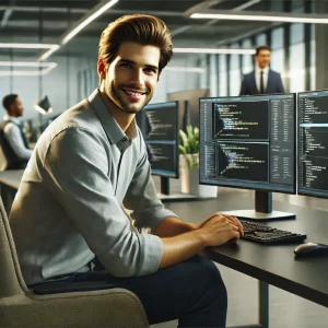 Assistent/in für Informatik at work