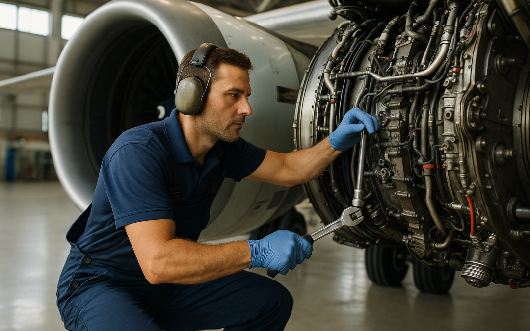 Triebwerkmechaniker (m/w/d) für Flugzeuge Jobbeschreibung