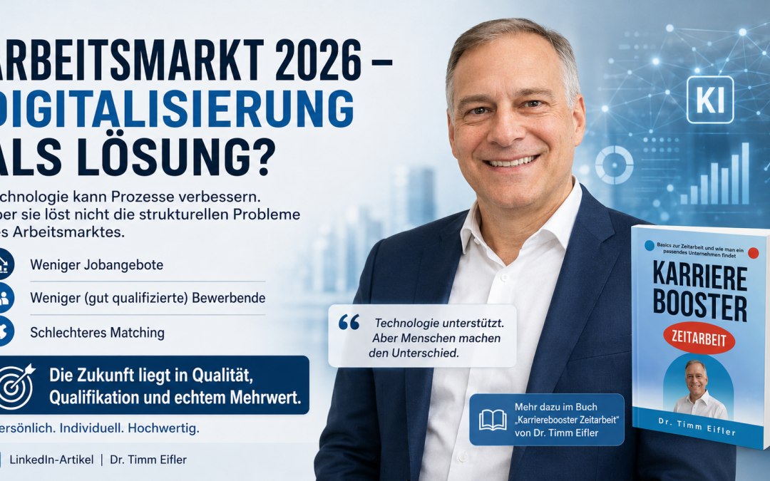 Arbeitsmarkt 2026 – Digitalisierung als Lösung?🌷